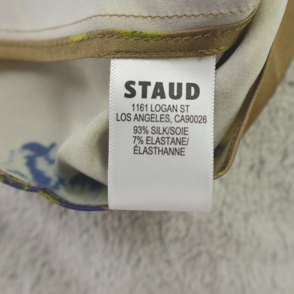 STAUD Top Phare Silk Vintage Floral - Picture 7 of 9